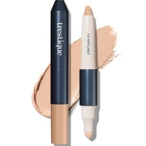 treStiQue Refillable 2 in 1 Concealer Stick Crayon in Clay BNIB